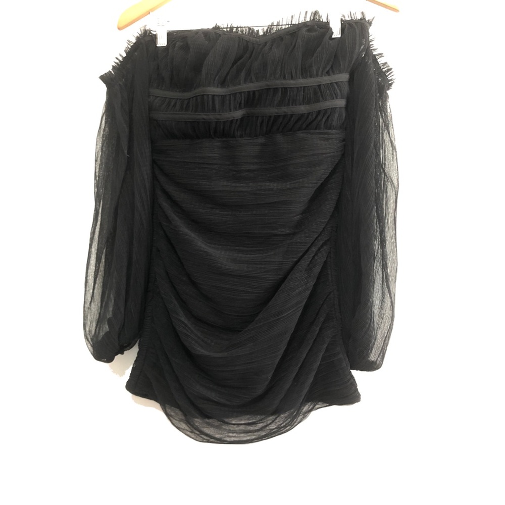MAJORELLE Zata Dress in Black - Picture 4 of 4